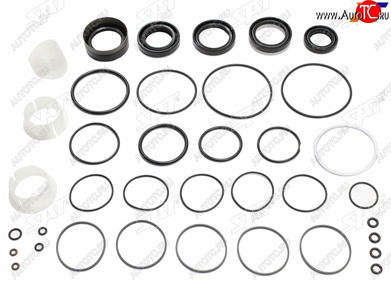 4 749 р. Ремкомплект рулевой рейки VW TOUAREG 02-10AUDI Q7 06-14 SAT K95834701121-KIT  с доставкой в г. Керчь