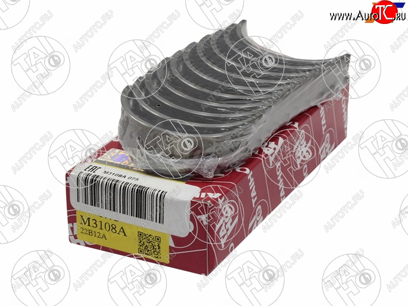 1 029 р. Вкладыши коренные к-т 075 HYUNDAI ELANTRAAVANTEI30 1,6 06- TAIHO M3108A 075  с доставкой в г. Керчь