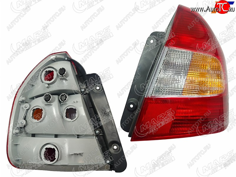 2 799 р. Фонарь задний правый MARS Hyundai Accent 2 LC седан дорестайлинг (ТагАЗ) (1999-2012)  с доставкой в г. Керчь