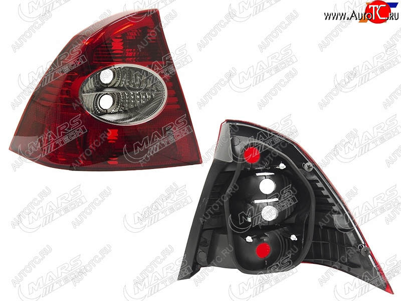 2 859 р. Фонарь задний левый MARS Ford Focus 2  седан дорестайлинг (2004-2008)  с доставкой в г. Керчь