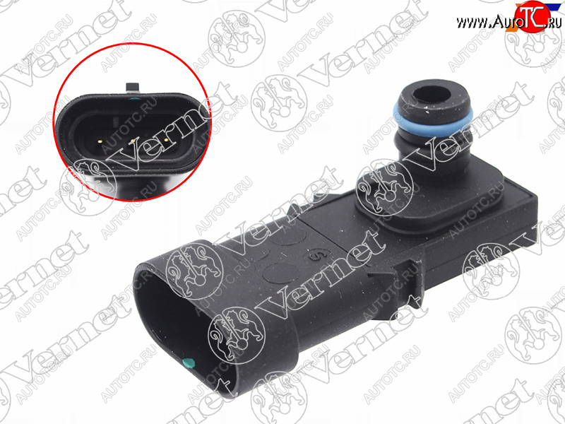 1 739 р. Датчик абсолютного давления NISSAN ALMERA 12-RENAULT KangooClioMeganeLADA Largus VERNET MS0119  с доставкой в г. Керчь