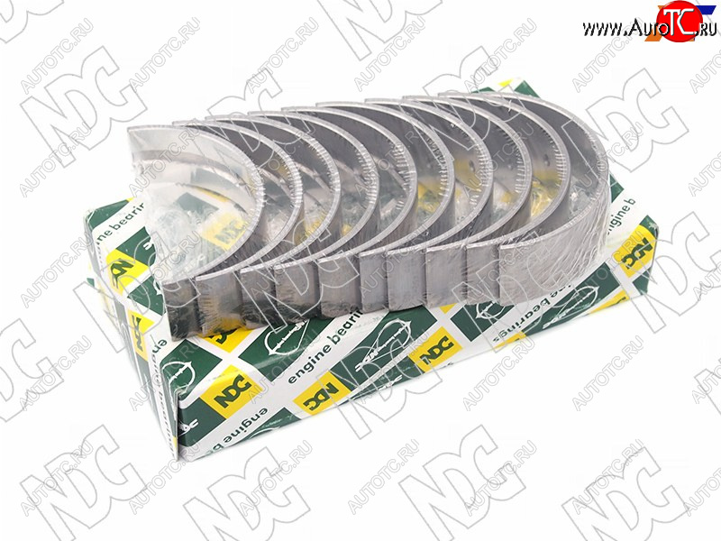 3 179 р. Вкладыши коренные к-т STD TOYOTA 4RUNNERDYNAFORTUNERHIACEHILUXLC PRADO 1KZ-TE1-2KD-FTV 02- NDC MS-1452A STD  с доставкой в г. Керчь