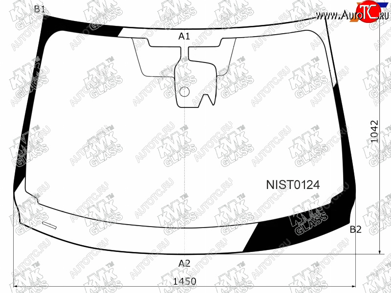 6 549 р. Стекло лобовое + дд + камера NISSAN QASHQAI 14-18                                                    KMK NIST0124  с доставкой в г. Керчь