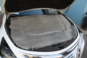 3 589 р. Автоодеяло (тяжелое, темно-серое) Автопилот ЛЮКС   (Размер XL (ДхШ) см: 160х90 )  с доставкой в г. Керчь. Увеличить фотографию 2
