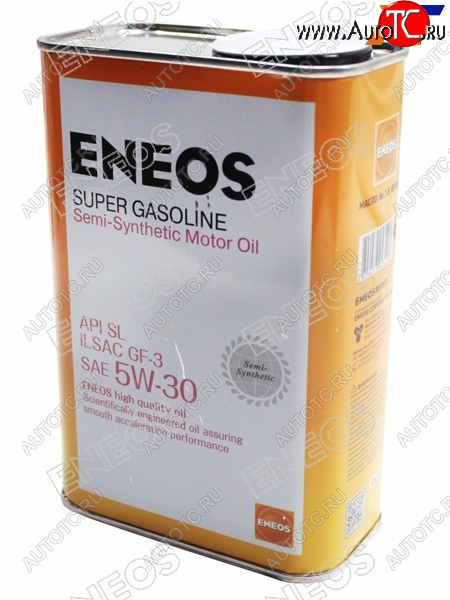 1 099 р. Масло моторное полусинтетическое ENEOS Super Gasoline 5W-30 SL, GF-3 1л ENEOS OIL1358  с доставкой в г. Керчь