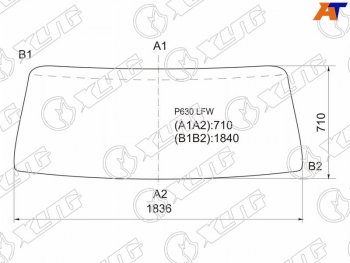 8 999 р. Стекло лобовое Mazda T3500 89-00  T4000 89-00  T4600 89-00  Titan 89-00 XYG P630 LFW  с доставкой в г. Керчь. Увеличить фотографию 1