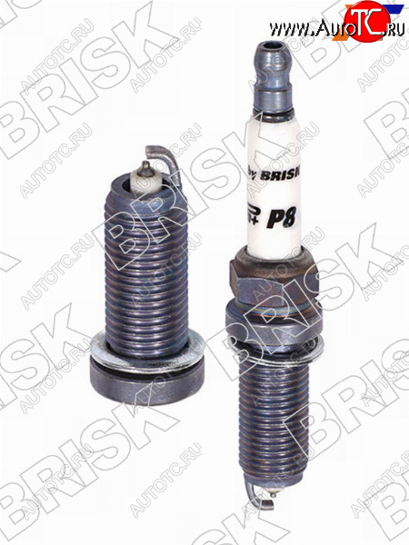 539 р. Свеча зажигания NISSAN CUBEELGRANDMARCHMICRANOTEQASHQAITEANAX-TRAIL 08- BRISK P8-1626  с доставкой в г. Керчь
