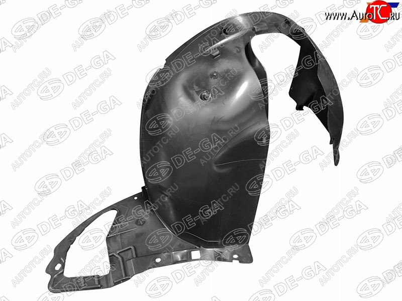 1 239 р. Правый подкрылок передний DE-GA Peugeot 207 WC хэтчбэк 5 дв. дорестайлинг (2006-2009)  с доставкой в г. Керчь