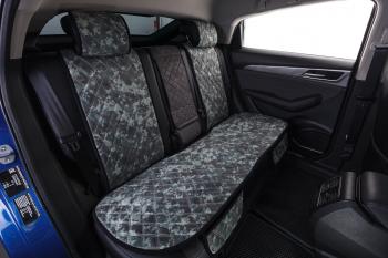 4 699 р. Накидка на сиденье (на весь салон GT Plus алькантара) Автопилот   (камуфляж)  с доставкой в г. Керчь. Увеличить фотографию 2