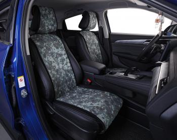 Накидка на сиденье (на весь салон GT Plus алькантара) Автопилот  (камуфляж)