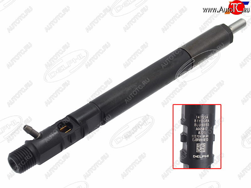 25 749 р. Форсунка топливная SSANGYONG REXTONKAYRON 2,7 EURO 4                                                DELPHI R04401D  с доставкой в г. Керчь