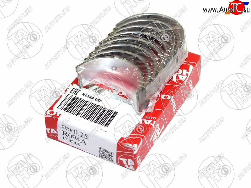 1 259 р. Вкладыши шатунные к-т 0,25 NISSAN AVENIRBLUEBIRDPRIMERASUNNYWINGROAD GA13-16DEQG13-18DE TAIHO R094A 025  с доставкой в г. Керчь