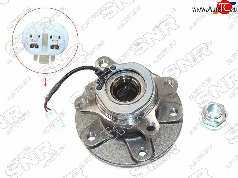 12 799 р. Ступичный узел задн.прав SUZUKI SX-4 4WD Венгрия 06- SNR R17757  с доставкой в г. Керчь