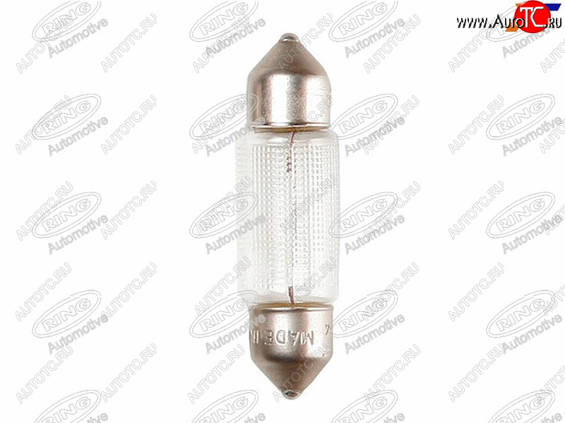 57 р. Лампа дополнительного освещения C5W Софитная 11 X 44  12V 10W                                        RING R264  с доставкой в г. Керчь