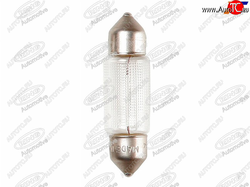 48 р. Лампа дополнительного освещения C5W Софитная 11 X 42 12V 5W RING R258  с доставкой в г. Керчь