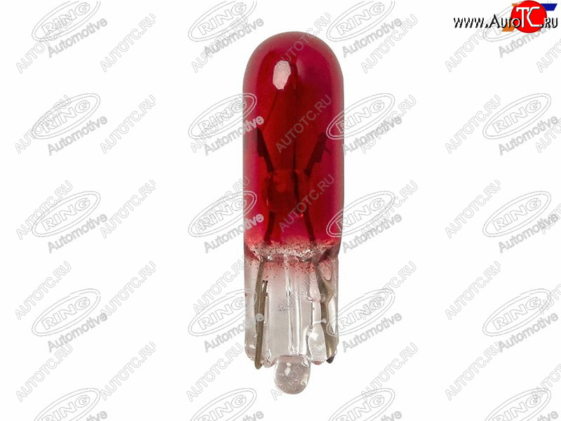 48 р. Лампа дополнительного освещения W1.2W Индикатор (Красная)   12V 1.2W RING R286R  с доставкой в г. Керчь