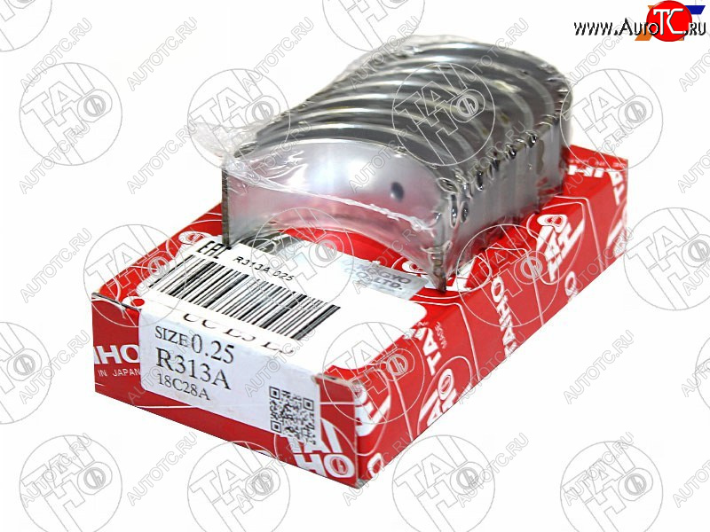 679 р. Вкладыши шатунные к-т 0,25 MAZDA DEMIO323FIMILIAKIA AVELLASEPHIA B1-5D5TCUCZ5ZL 96- TAIHO R313A 025  с доставкой в г. Керчь