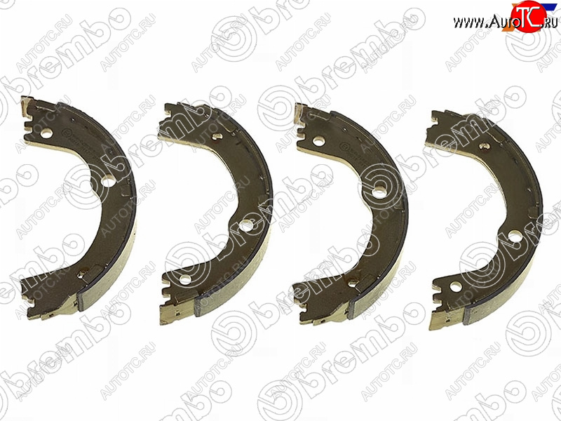 4 599 р. Колодки барабанные задние RH-LH SAT  Hyundai Santa Fe  CM (2009-2012), KIA Sorento ( XM,  UM/Prime,  MQ4) (2009-2022)  с доставкой в г. Керчь