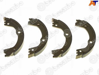 4 599 р. Колодки барабанные задние RH-LH SAT  Hyundai Santa Fe  CM (2009-2012), KIA Sorento ( XM,  UM/Prime,  MQ4) (2009-2022)  с доставкой в г. Керчь. Увеличить фотографию 2