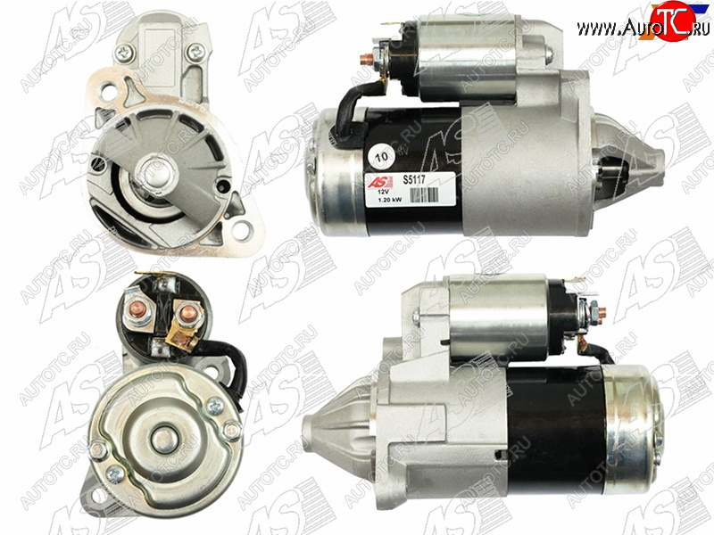 11 999 р. Стартер Hyundai Sonata 91-93  Mitsubishi Pajero 99-06  Pajero Sport 96-21  Challenger 96-01  Deb AS-PL S5117  с доставкой в г. Керчь