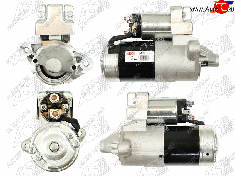 13 199 р. Стартер Suzuki Escudo 94-05  Grand Vitara 97-05  Grand Vitara XL-7 01-06  Vitara 88-04 (1,4 kW Z AS-PL S5139  с доставкой в г. Керчь