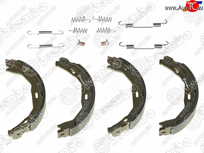 2 799 р. Колодки барабанные задние RH-LH SAT  Mercedes-Benz C-Class  W204 (2007-2015) дорестайлинг седан, рестайлинг седан  с доставкой в г. Керчь