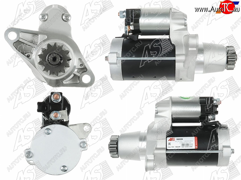21 599 р. Стартер Toyota Avensis (T220,T250) 97-08  Camry (XV30,XV40,XV50,XV70) 94-21  Harrier (XU30) 03-13  AS-PL S6029  с доставкой в г. Керчь