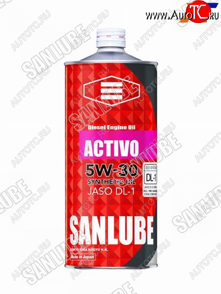 839 р. Масло моторное SANLUBE SYNTHETIC DL-1 5W-30 1л SANLUBE SAN-DL1-5W30C1  с доставкой в г. Керчь