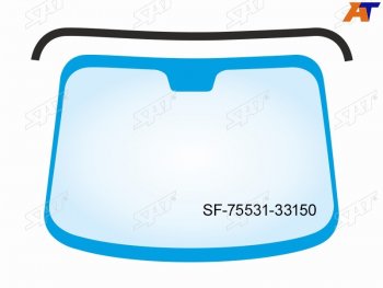 Молдинг лобового стекла (Сверху) SAT  