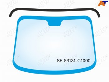 Молдинг лобового стекла (Сверху) Hyundai Sonata 04-19 SAT SF-86131-C1000