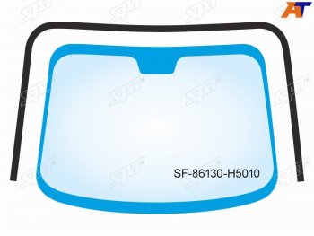 1 759 р. Молдинг лобового стекла (П-образный) Hyundai Solaris 17-20  Accent 17-22  Solaris HS 24- SAT SF-86130-H5010  с доставкой в г. Керчь. Увеличить фотографию 1