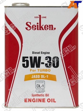 3 199 р. Масло моторное SEIKEN SYNTHETIC DL-1 5W-30 4л SEIKEN SKDL15W30C  с доставкой в г. Керчь. Увеличить фотографию 1