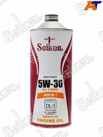Масло моторное SEIKEN SYNTHETIC DL-1 5W-30 1л SEIKEN SKDL15W30C1