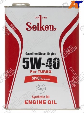 2 999 р. Масло моторное SEIKEN SYNTHETIC SPCF 5W-40 4л SEIKEN SKSP5W40C  с доставкой в г. Керчь. Увеличить фотографию 1