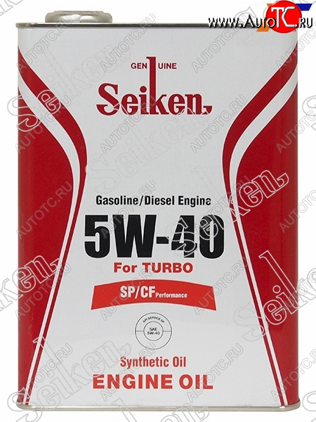 2 999 р. Масло моторное SEIKEN SYNTHETIC SPCF 5W-40 4л SEIKEN SKSP5W40C  с доставкой в г. Керчь