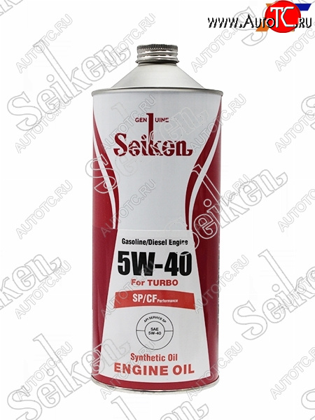 1 079 р. Масло моторное SEIKEN SYNTHETIC SPCF 5W-40 1л SEIKEN SKSP5W40C1  с доставкой в г. Керчь