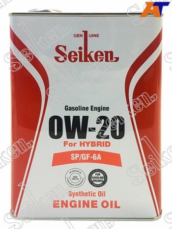 3 299 р. Масло моторное SEIKEN SYNTHETIC SPGF-6A 0W-20 4л SEIKEN SKSPGF6A0W20C  с доставкой в г. Керчь. Увеличить фотографию 1