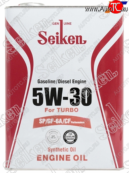3 099 р. Масло моторное SEIKEN SYNTHETIC SPGF-6ACF 5W-30 4л SEIKEN SKSPGF6A5W30C  с доставкой в г. Керчь