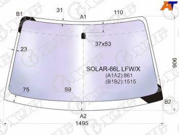 19 699 р. Стекло лобовое (Атермальное) Subaru Legacy 98-03  Outback 98-03  Legacy B4 98-03  Legacy Lancaste XYG SOLAR-66L LFW/X  с доставкой в г. Керчь. Увеличить фотографию 2