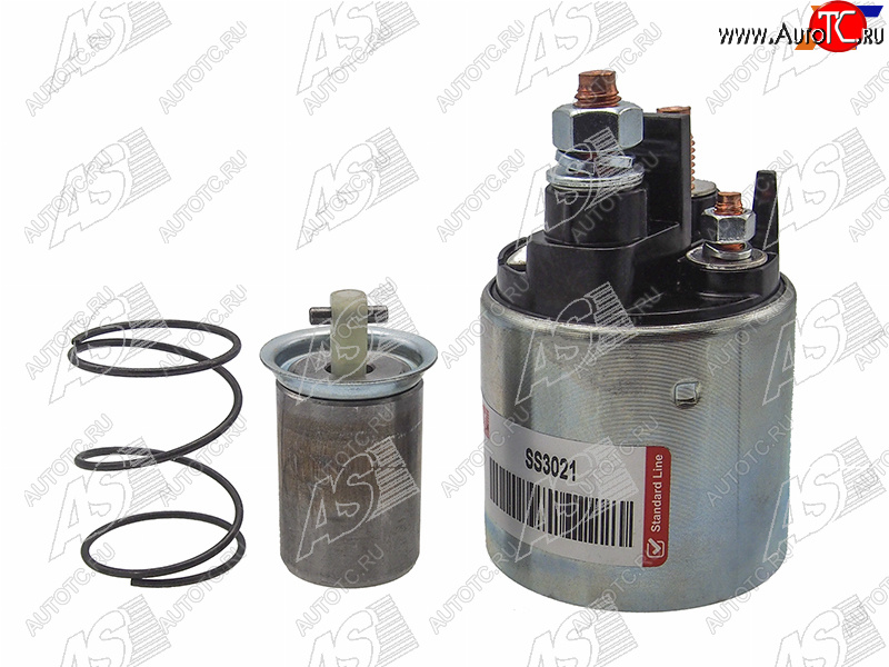 2 159 р. Втягивающее реле стартера CITROEN C1 1.0 05-PEUGEOT 107 05-TOYOTA AYGO 1.0 05- 1KR AS-PL SS3021  с доставкой в г. Керчь