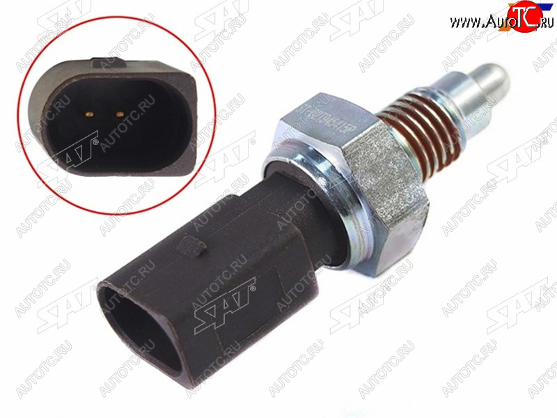 339 р. Датчик включения заднего хода SAT  Skoda Fabia ( Mk2,  Mk3) (2010-2018), Skoda Octavia  A5 (2008-2013), Volkswagen Polo ( 5,  Mk5) (2009-2020)  с доставкой в г. Керчь