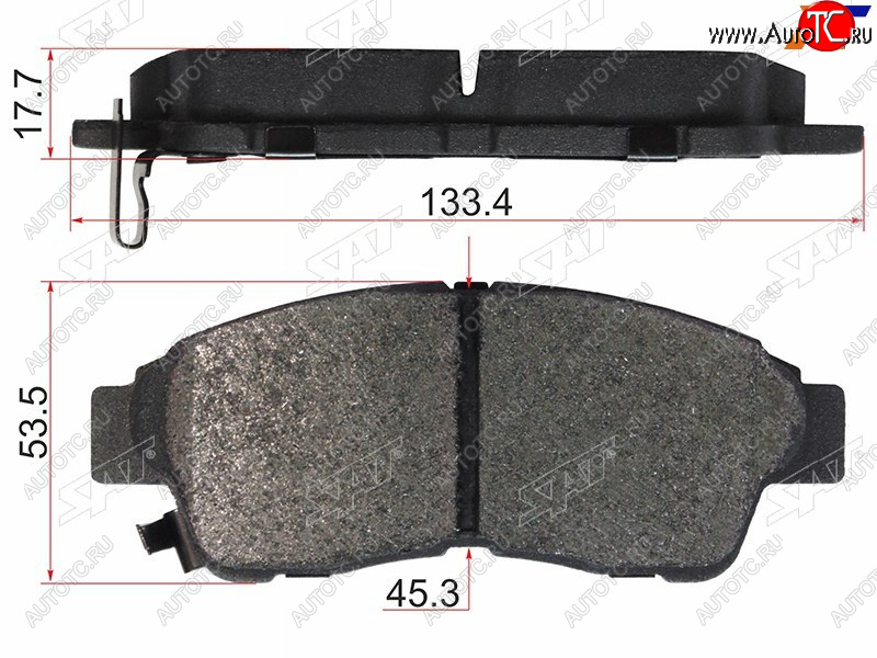 959 р. Колодки тормозные перед FL-FR SAT Toyota RAV4 XA40 5 дв. рестайлинг (2015-2019) с доставкой в г. Керчь Увеличить фотографию 1 959 р. Колодки тормозные перед FL-FR SAT Toyota RAV4 XA40 5 дв. рестайлинг (2015-2019) с доставкой в г. Керчь