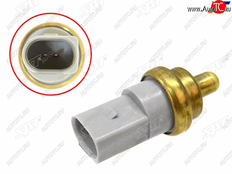 273 р. Датчик температуры охлаждающей жидкости Audi A2A3A4A6VW Golf IVVPassatBoraPoloT5Skoda Fabi SAT ST-06A 919 501 A  с доставкой в г. Керчь