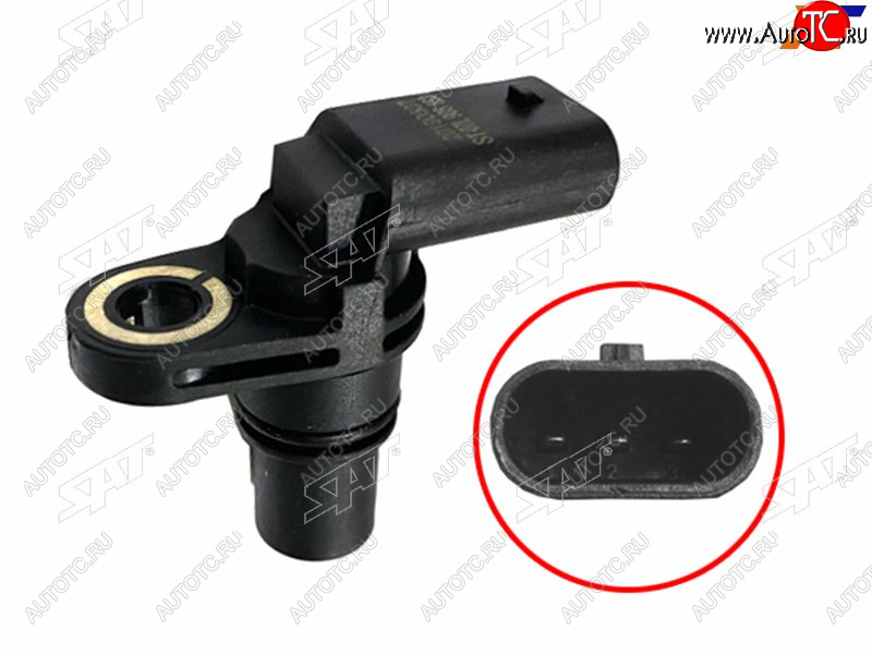 1 029 р. Датчик положения распредвала AUDISKODAVAG 2.0 TDI CLJACBABCFFBBZBCAWBCDAACCZA SAT ST-07L 905 163 C  с доставкой в г. Керчь