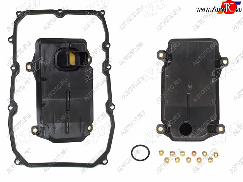 1 699 р. Фильтр АКПП с прокладкой AUDI Q7 10-15VW TOUAREG 11-PORSCHE CAYENNE 10-17PANAMERA 09-16 SAT ST-0C8325435  с доставкой в г. Керчь