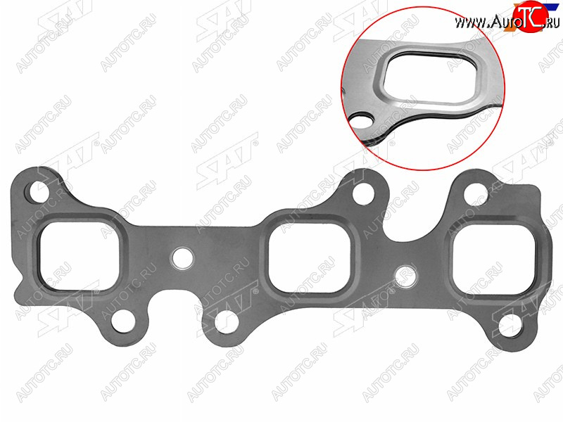 469 р. Прокладка выпускного коллектора TOYOTA CAMRYWINDOMLEXUS ES300 34VZ-FE 92- SAT ST-100-0014  с доставкой в г. Керчь