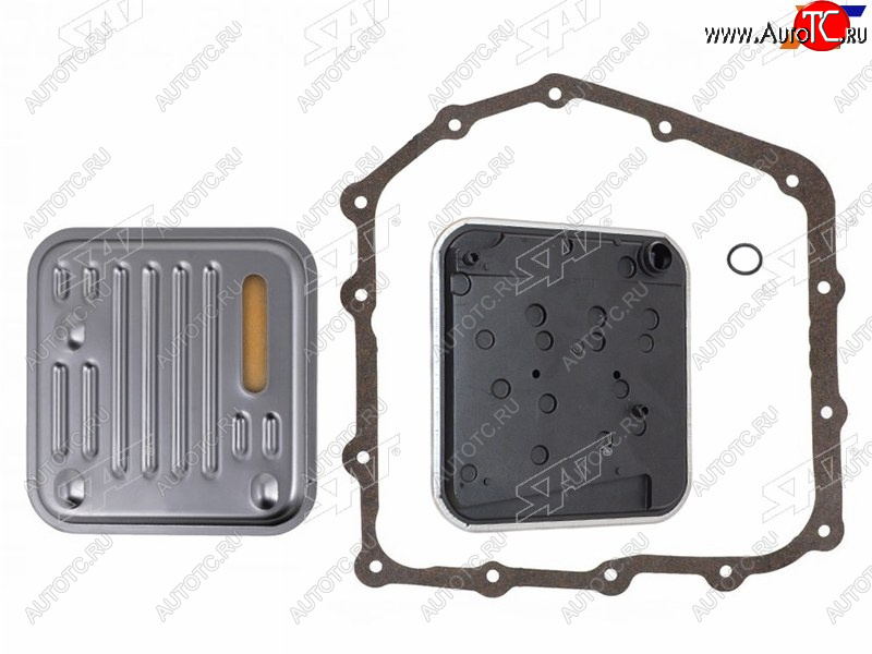 659 р. Фильтр АКПП с прокладкой CHRYSLER PACIFICA 04-08VOYAGER 01-07SEBRING 01-14DODGE CARAVAN 89-07 4АК SAT ST-106-0013  с доставкой в г. Керчь