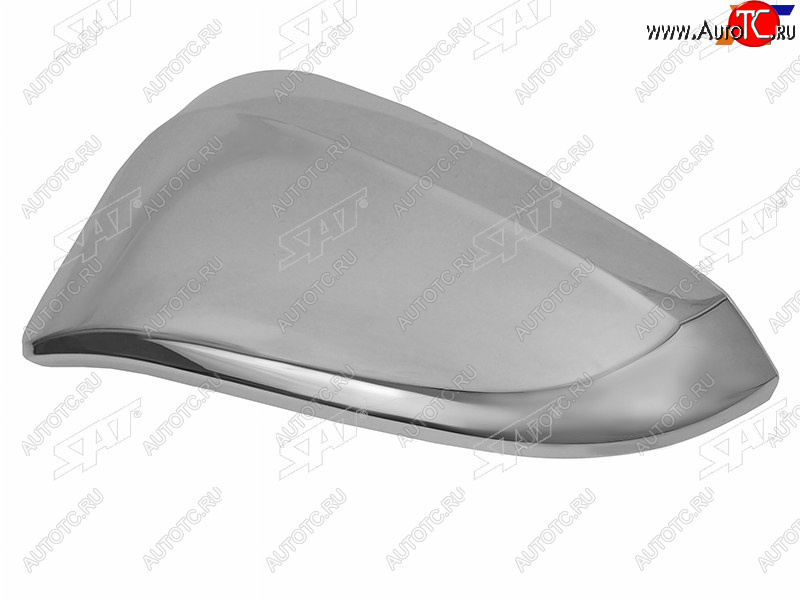 2 499 р. Накладка зеркала TOYOTA HILUX REVO 15- LH хром SAT ST-110-0011  с доставкой в г. Керчь