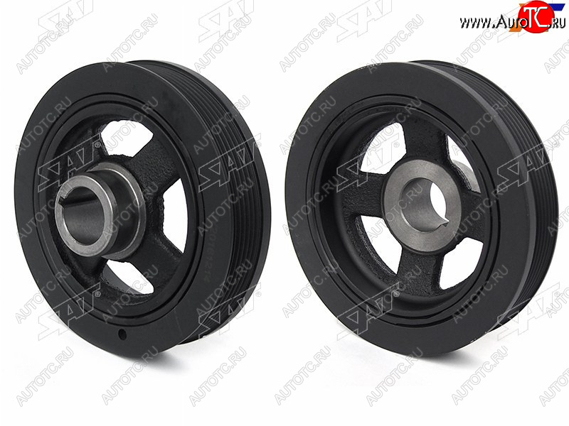 3 699 р. Шкив коленвала MITSUBISHI ASX 10-LANSER 07-OUTLANDER 06-DELICA D5 07-RVR 10-PEUGEOT 4007 07- SAT ST-1104A052  с доставкой в г. Керчь