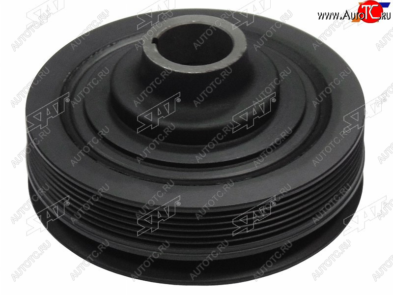 2 999 р. Шкив коленвала MITSUBISHI L200PAJERO SPORT PAJEROMONTERO SPORT 06-14 2500 Diesel SAT ST-1104A013  с доставкой в г. Керчь